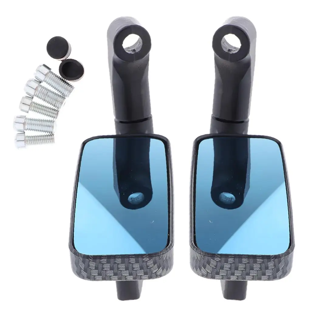 Motorcycle Aluminum Custom Rear view Side Mirrors 10mm 8mm Adapter Mount  Motorcycles, Motocross,