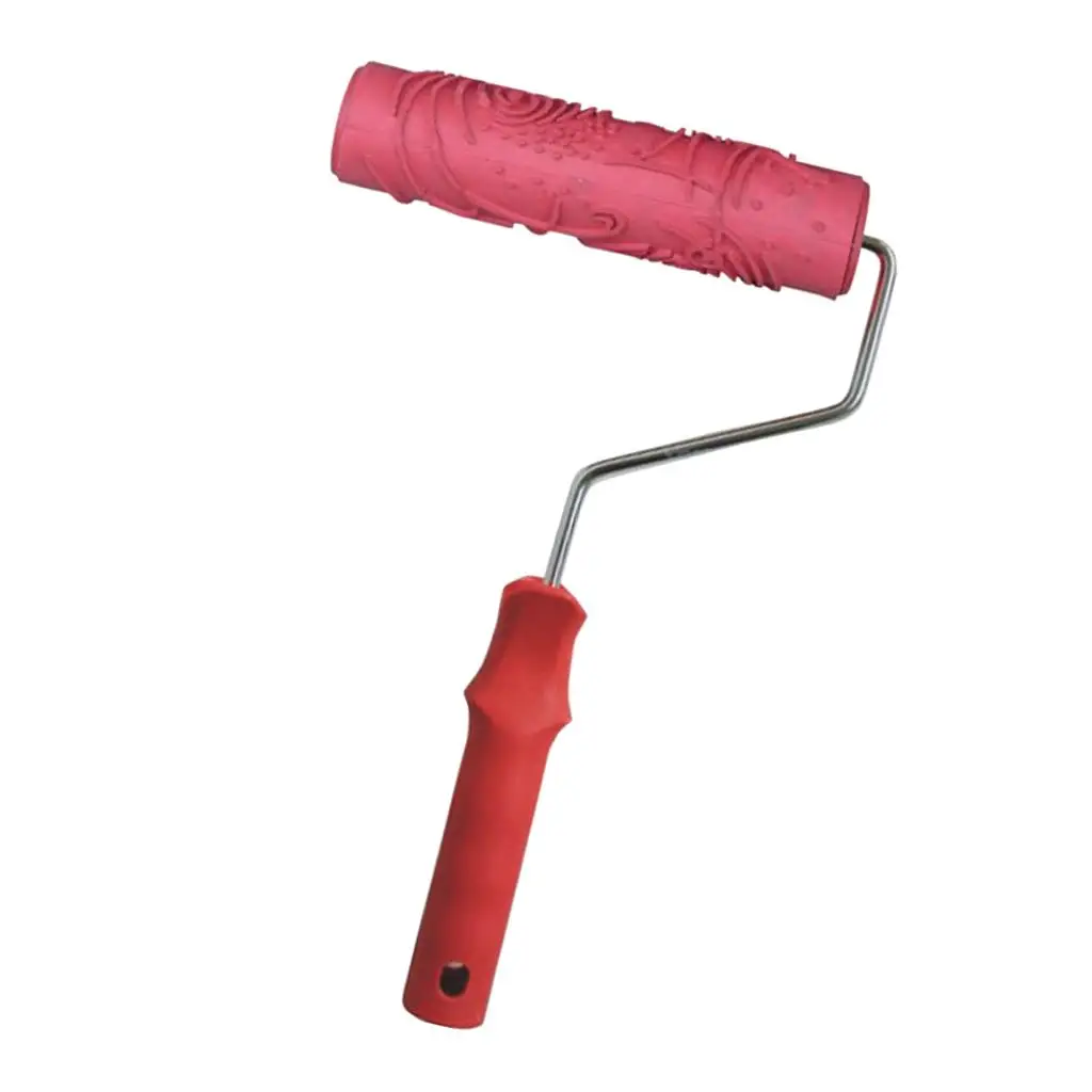 7`` Painting Roller Brush DIY Painting Roller With Handle