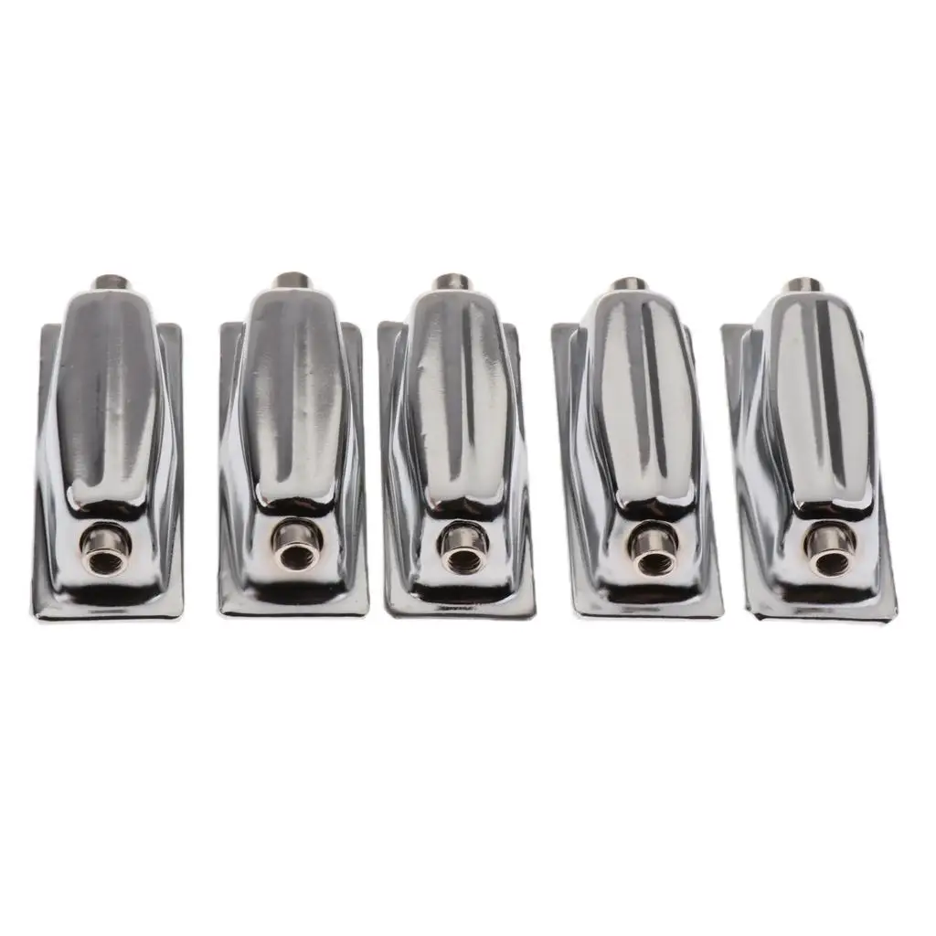 Set of 5pcs Bass Drum Claw Hook Snare Drum Lug for Drummer