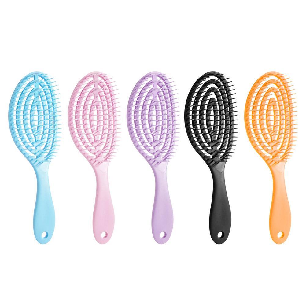 Best of New Elastic Massage Comb Wet And Dry Hollow Out Soft Pins Styling Comb Hairdressing Hair Brush Anti-static Salon Styling Tools Reviews & Tips