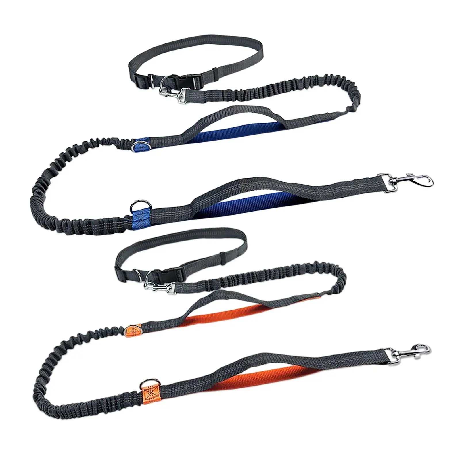 Hands  Leash Adjustable Walking Running Dog Leash with Control Safety Handle And Heavy Duty Clasp for Small Medium Large Dogs