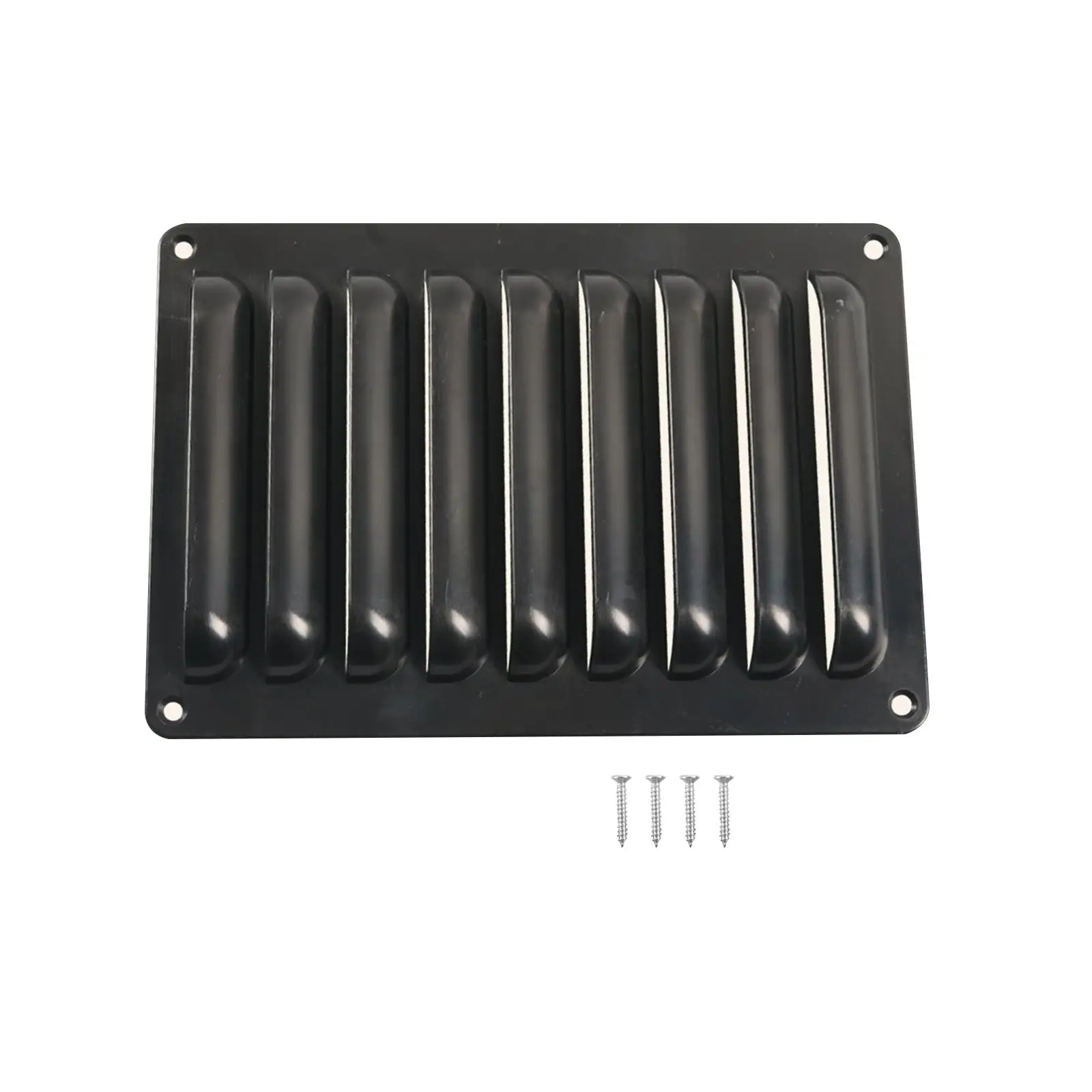 Air Vent Grille Durable Easy to Install Black for Motorhome Traveling