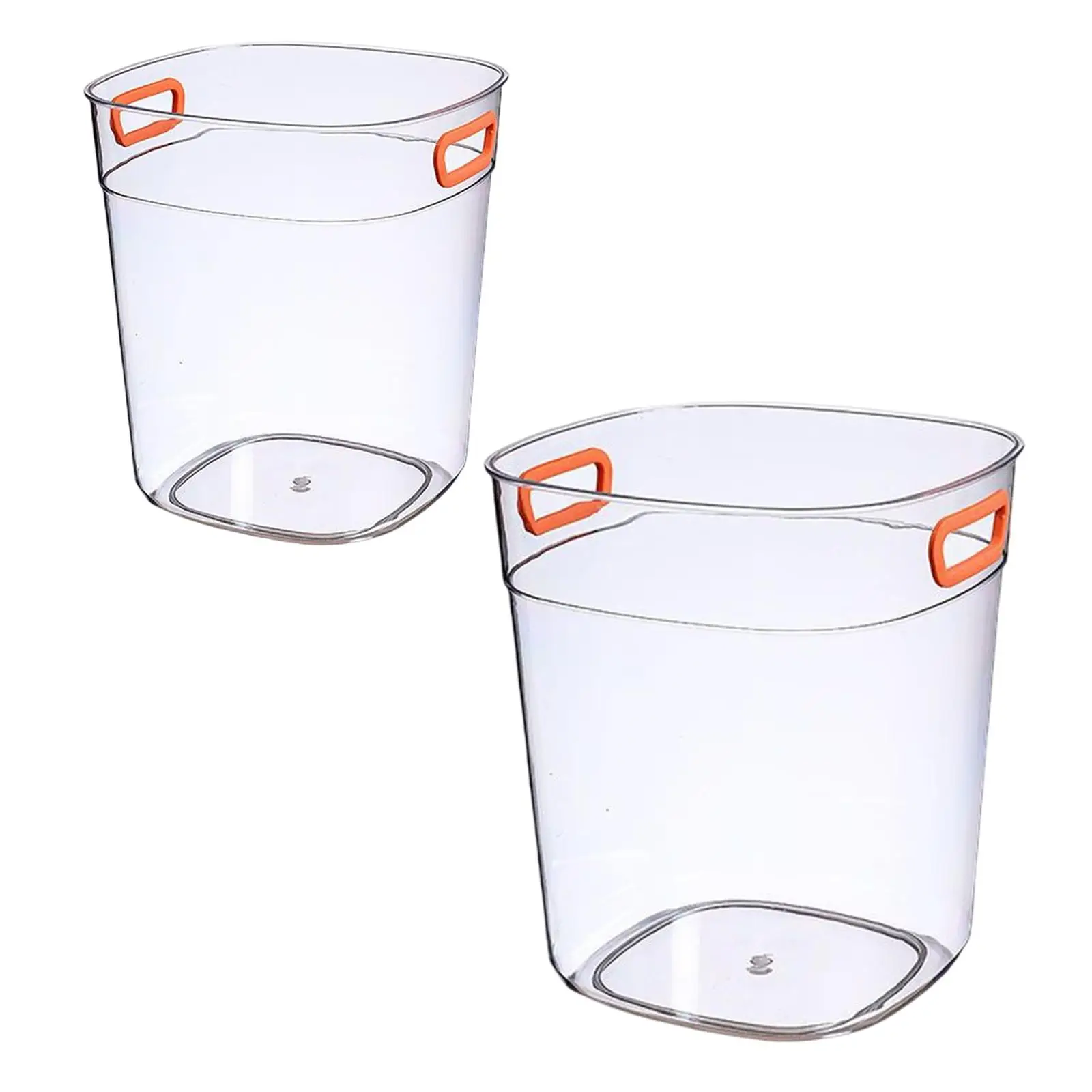 Beverage Chilling Tub Ice Container Round Wine Bucket for Bar Home KTV Clubs