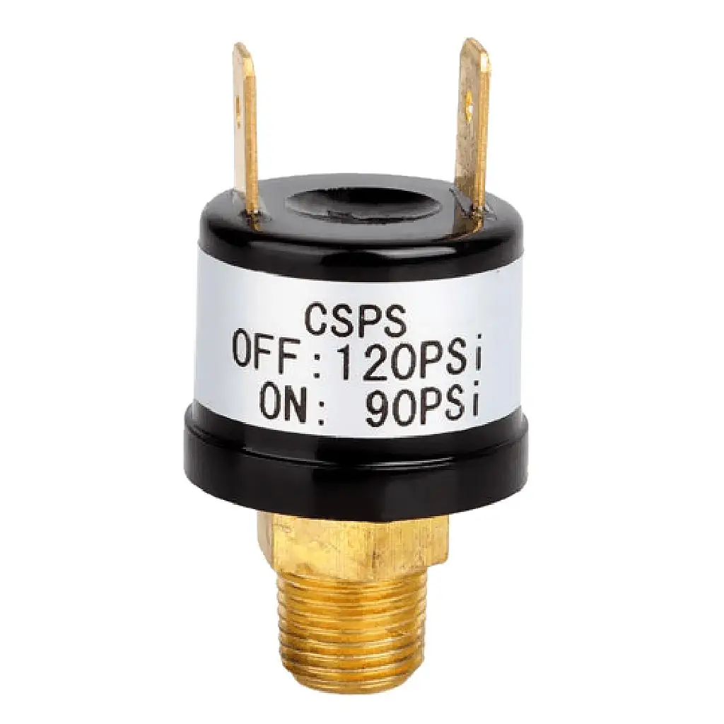 90-120 PSI Air Pressure Switch Car Air Horn Control Switch Air Compressor