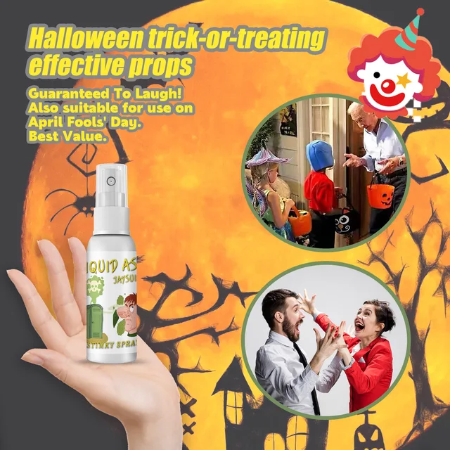 3x liquide de farce puante, bombe délicate, odeur de pet, Spray pour  Halloween, divertissement – les meilleurs produits dans la boutique en  ligne Joom Geek