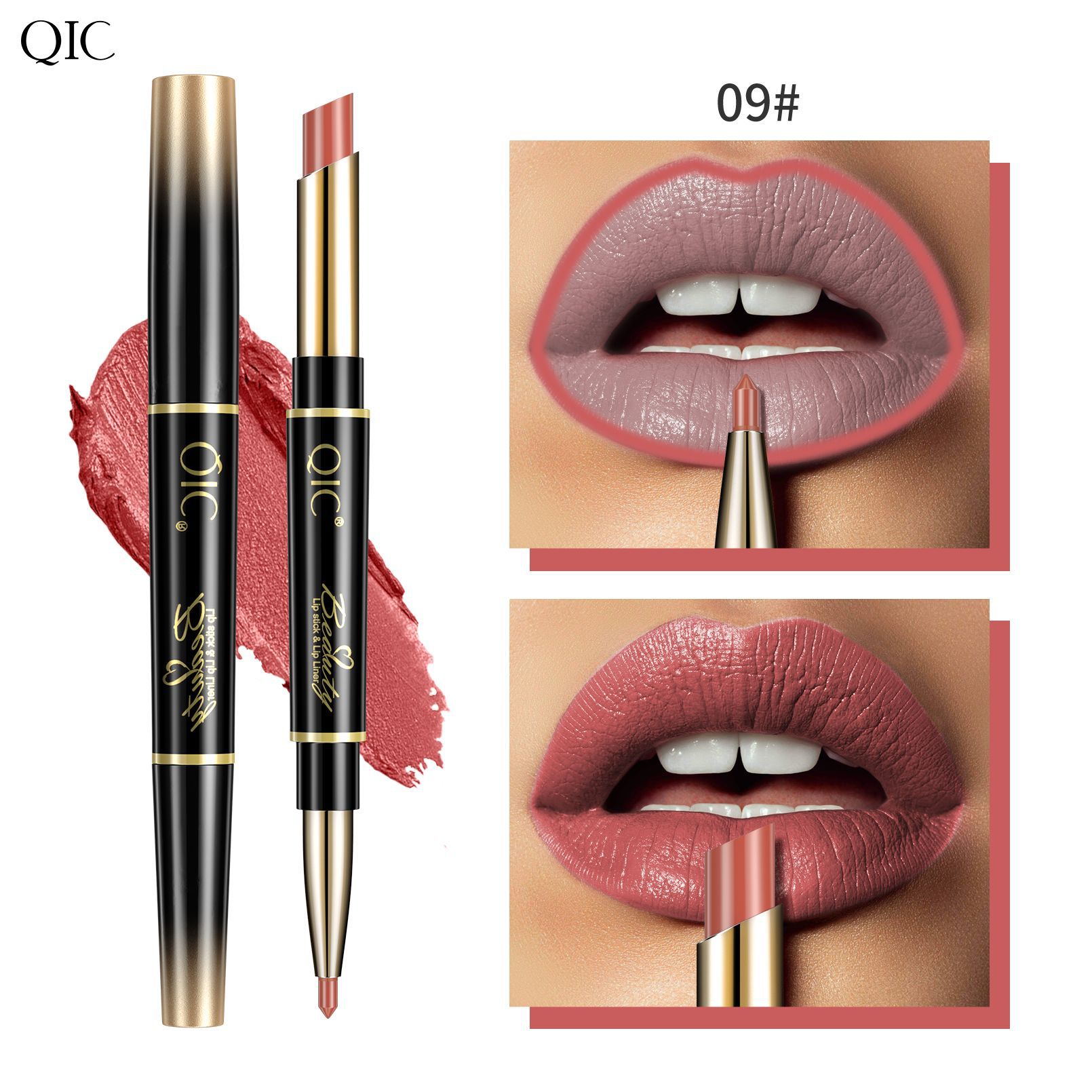 Best of 2 IN 1 Lip Liner Waterproof Matte Velvet Nude Lipstick Pencil Sexy Red Long Lasting Pink Purple Lipliner Makeup Cosmetics Reviews & Tips