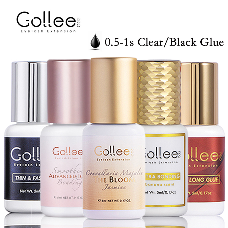 Best of Gollee 1s Dry Eyelash Bond Mixed Floral Fragrance Eyelash Extension Glue With Bonder Glue Lash Fast Accelerator Waterproof Bond Reviews & Tips