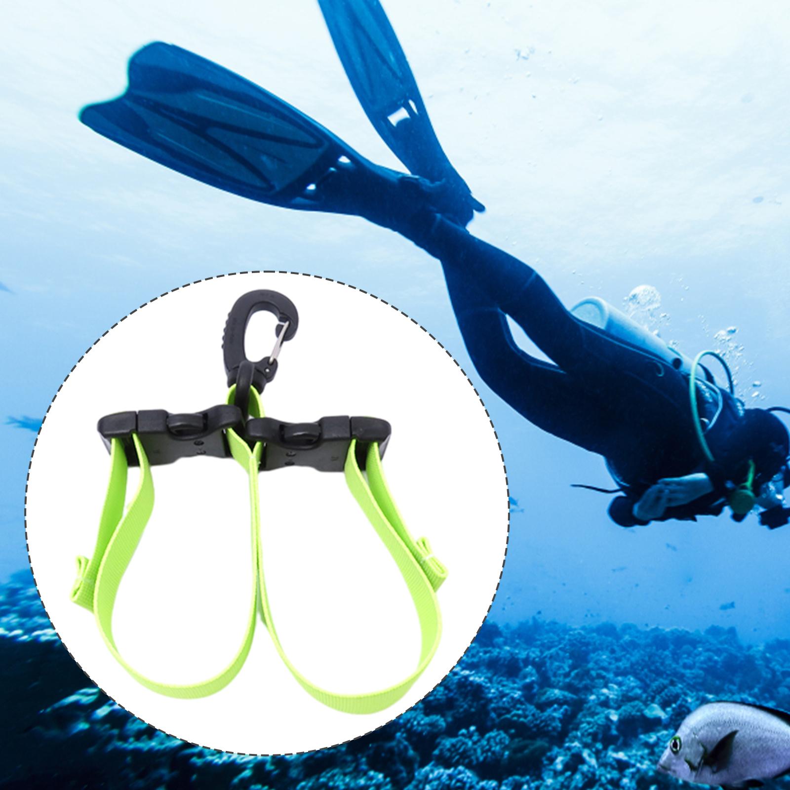 Diving Fins Strap Universal Diving Boots Strap Lightweight Diving Accessories for Snorkelling Freediving Scuba Diving Men Women