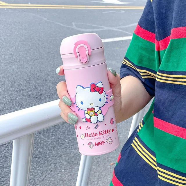 Borraccia Hello Kitty Borraccia Termica 500 ml Hello Kitty Borraccia  Acciaio Inox, Hello Kitty Borraccia Termica Bambina Hello Kitty Borraccia