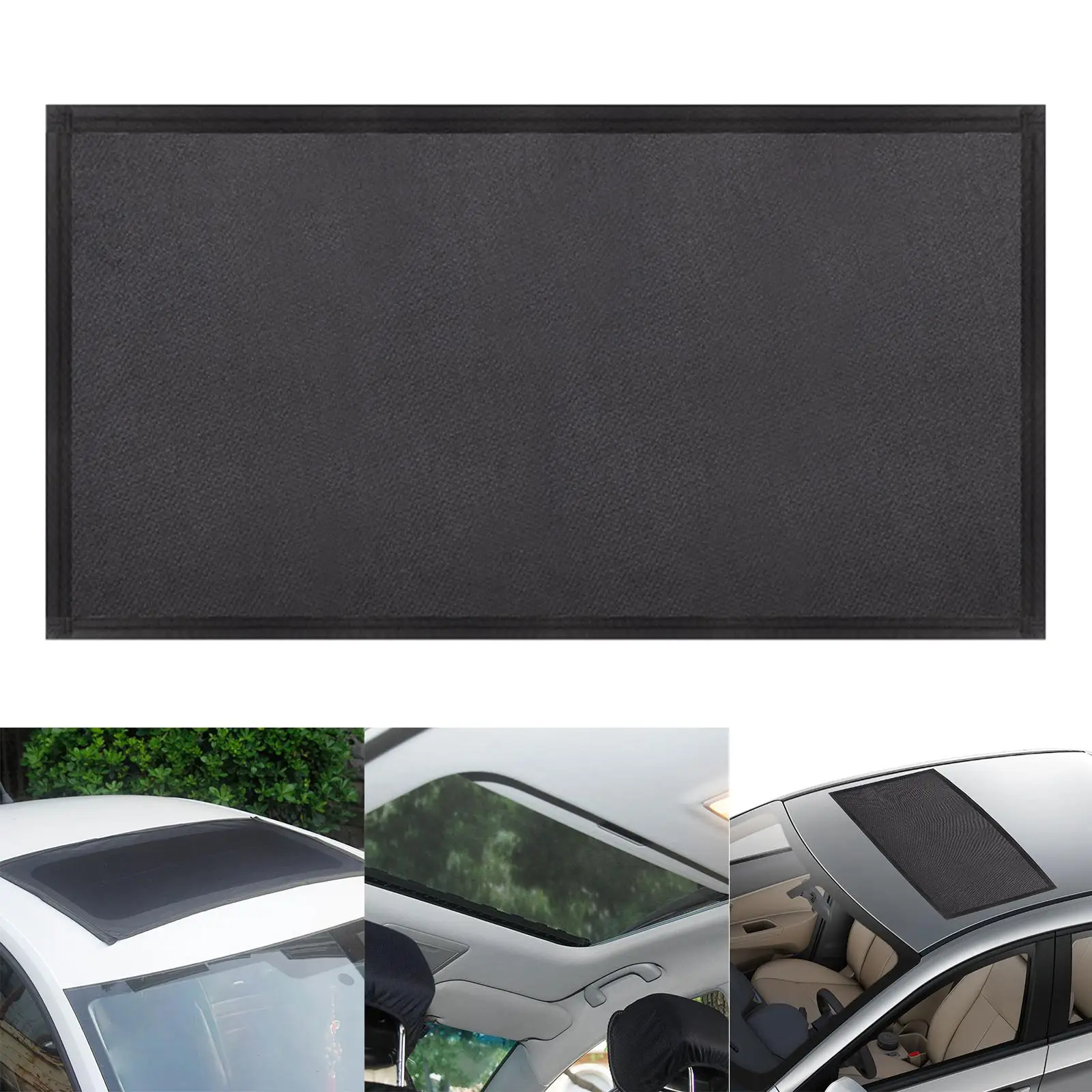 Sunroof Sun   Magnetic Sunroof Mesh Durable Car Sunroof Sun Shade