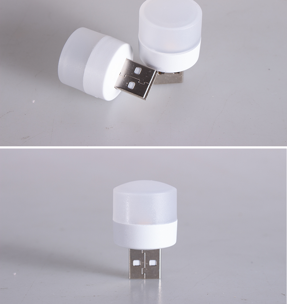 10 pcs RGB USB LED Night Light Super Bright Eye Protection LED Plug Lamp Computer Mobile Power Charging USB Small USB Book Light