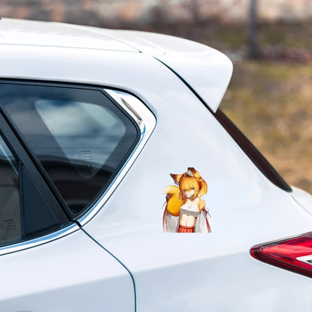 Femboy Hooters Furry Car Stickers Vinyl Waterproof Cute Sunscreen