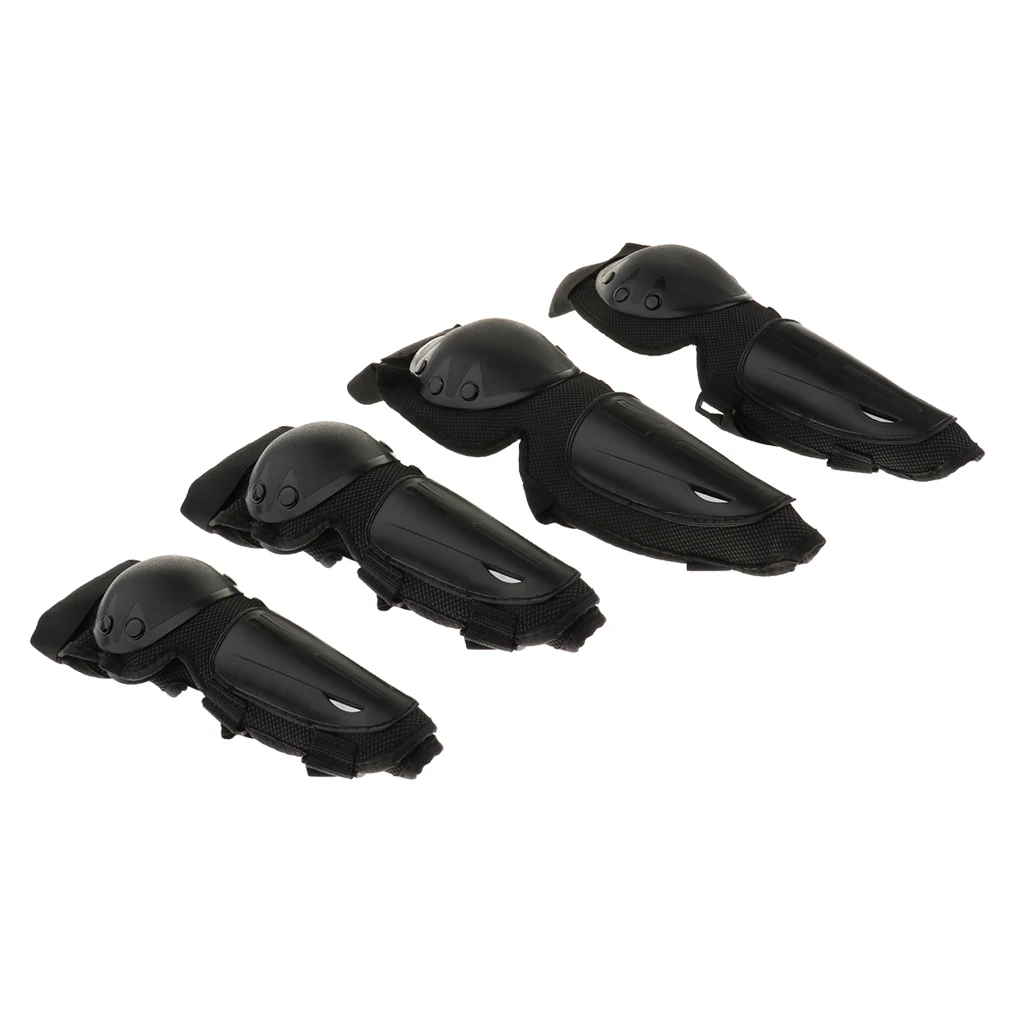 4 Pcs  Knee Elbow for Bike Cycle Skateboard Scooter