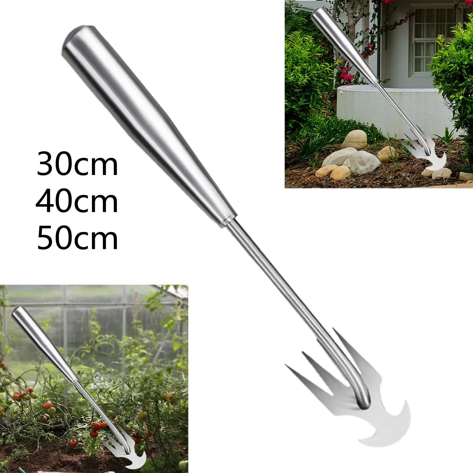 Weeding Artifact for Garden Portable Garden Weeding Tool Uprooting Weeding Tool for Planting Plowing Loosening Gardening Weeding