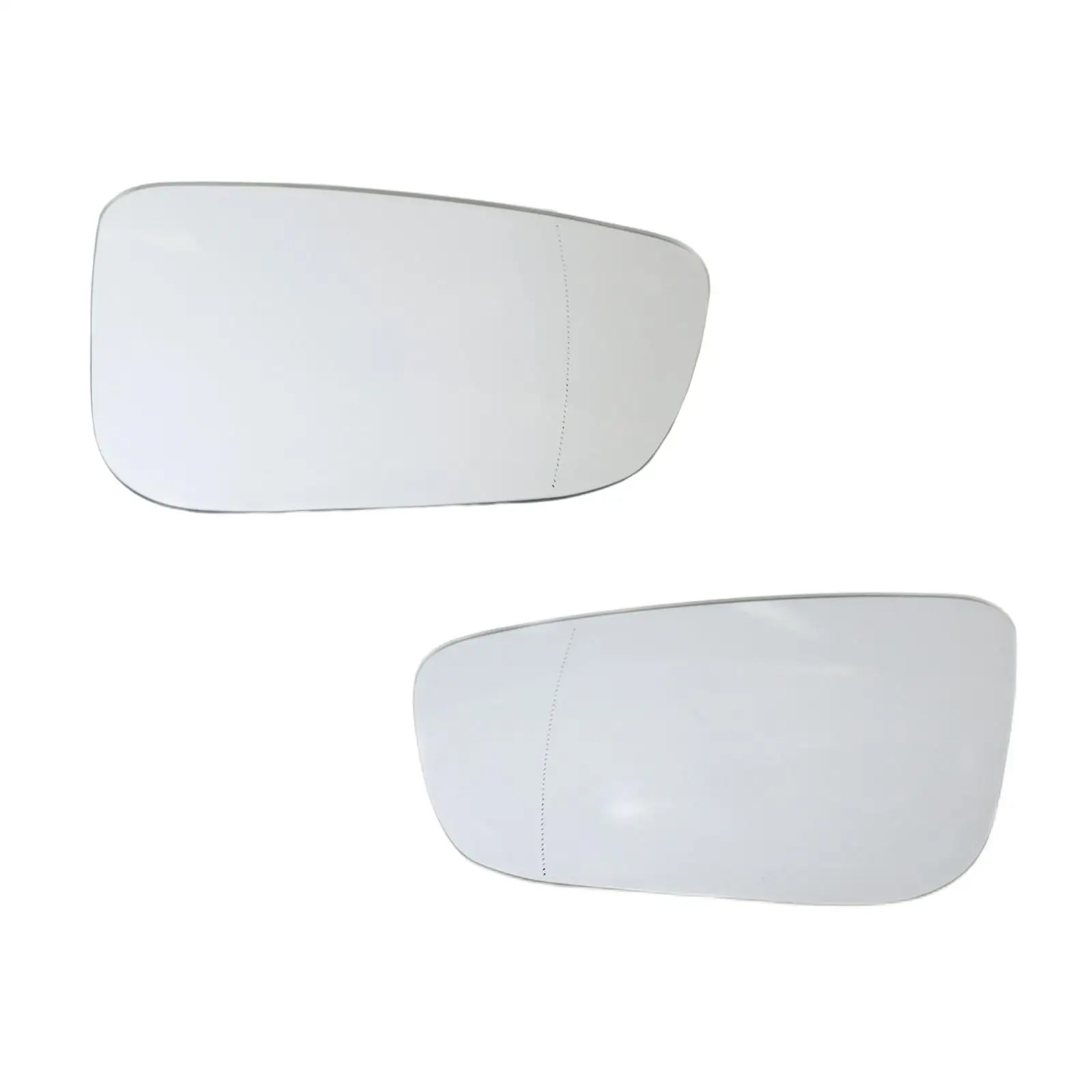 Rearview Mirror Glass Heating Function Fit for 5 Series G30 G31 2016+ White