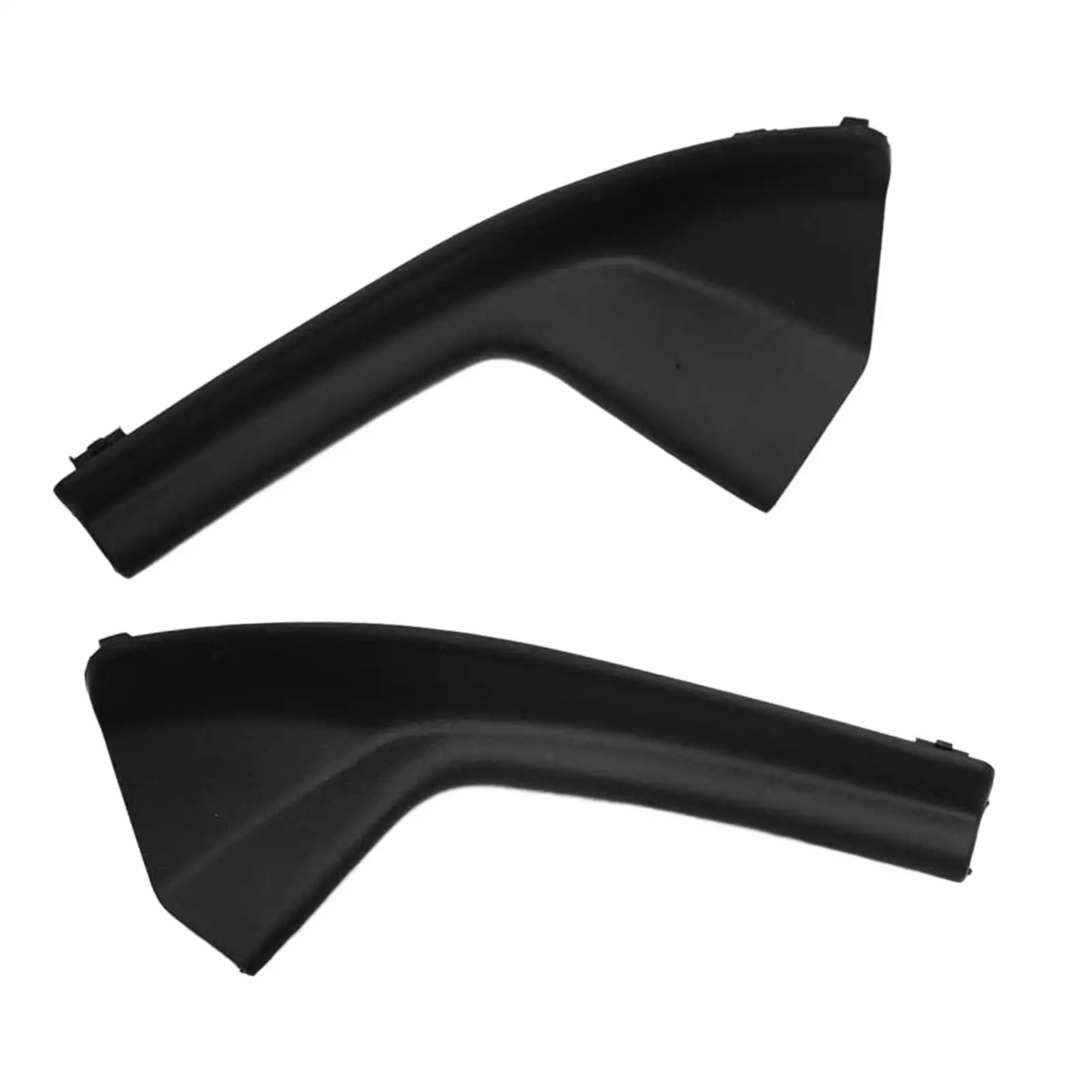 2 Pieces Front Windshield Wiper Side Cowl Extension Trim Cover 66895-ed50A