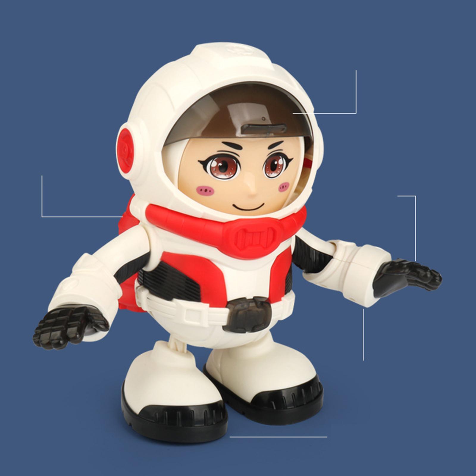 Electronic Astronaut Dance Toys, Robotic Cartoon Dancing Robot for Gift Kids Toy