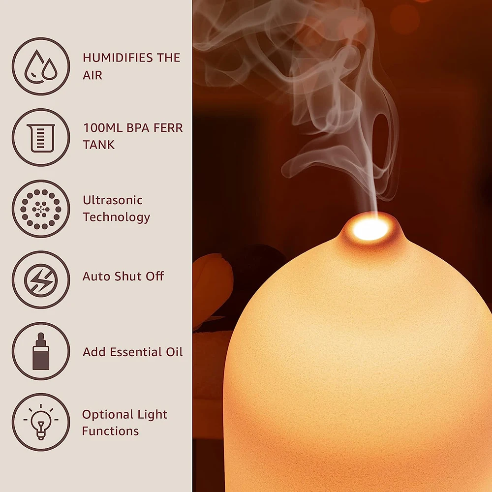 Title 3, 100ML Essential Oil Diffuser Humidifiers Aromat...