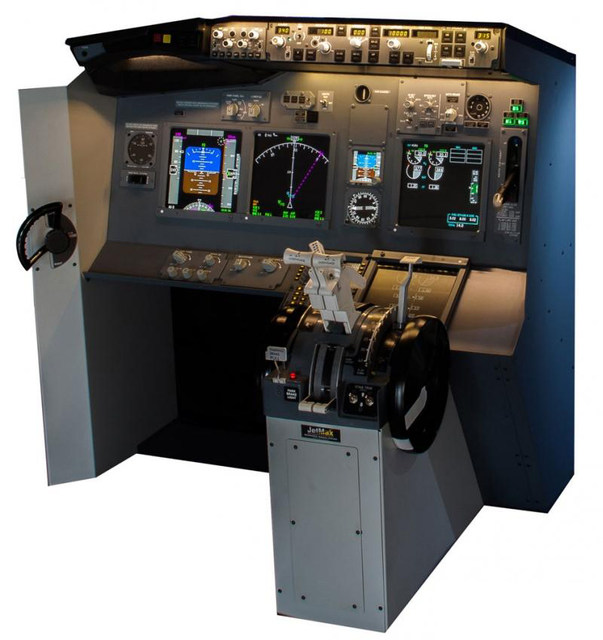 737-800 flight simulator aircraft cockpit pilot training simulation cabin  game half cabin - AliExpress