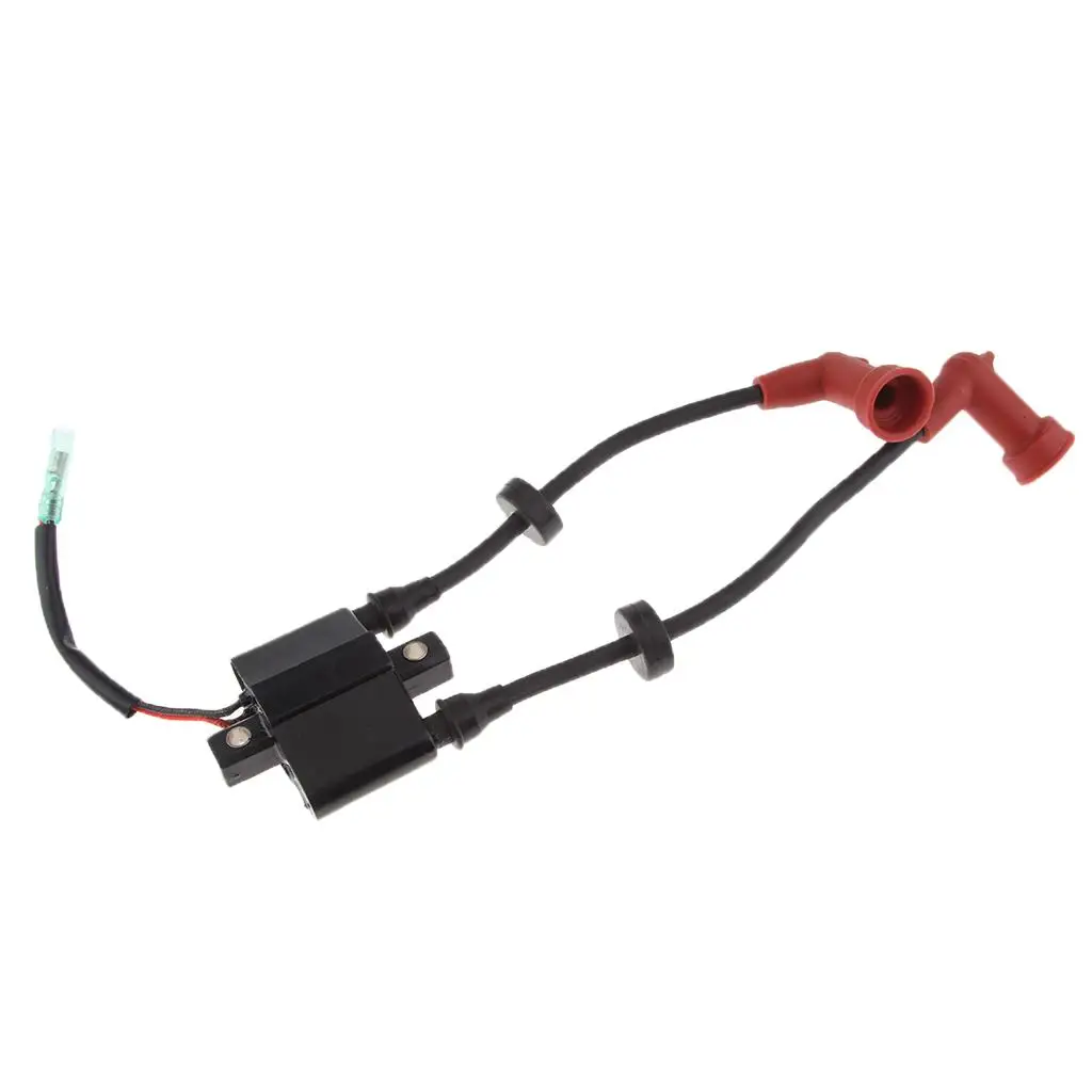 Marine Outboard Motor Ignition Alloy Coil Assy For Yamaha 9.9/13.5/15/20/25/40HP 2/4 Stroke Engine 21/24cm Boat Accessories