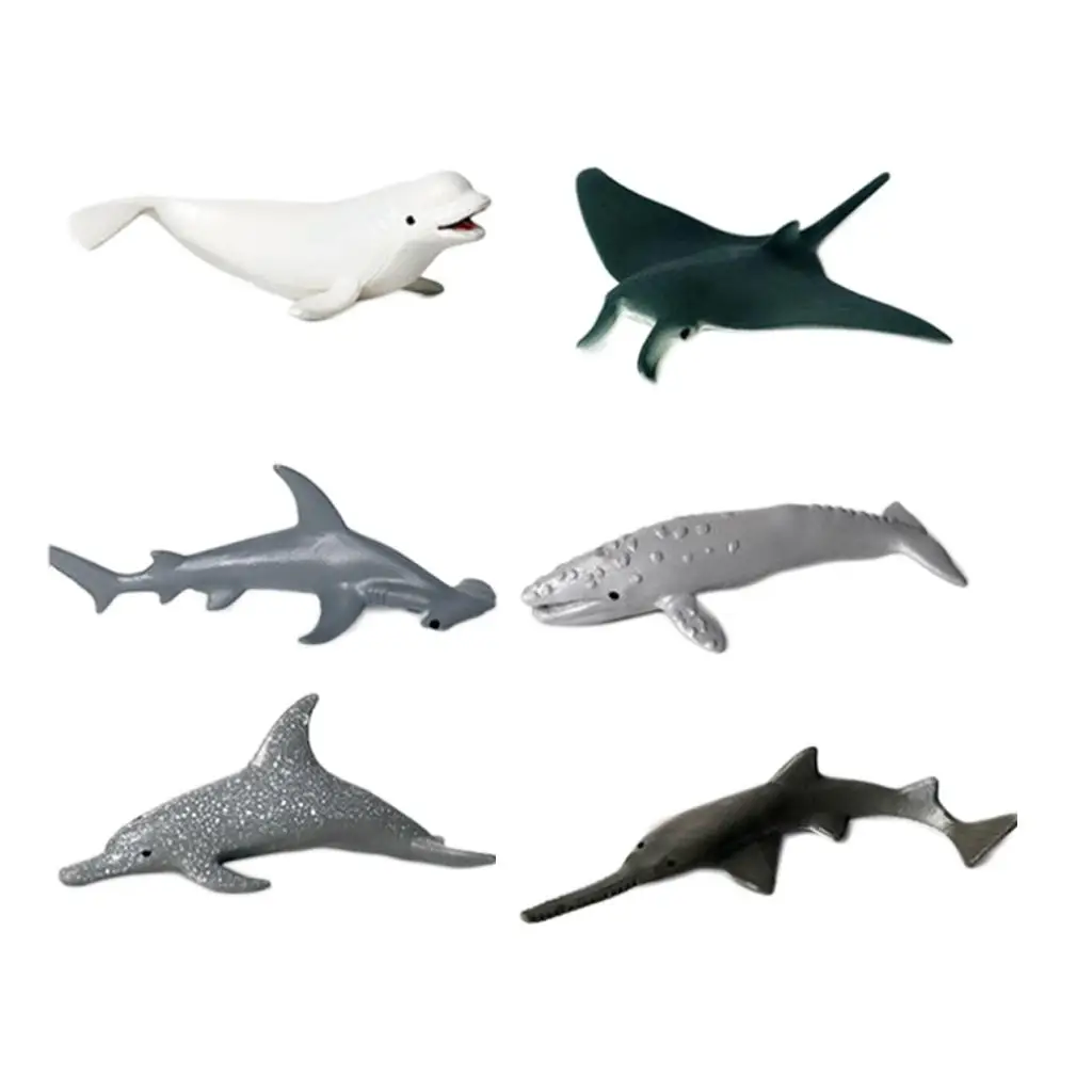 Realistic Sea Life Animal Model Miniature Ocean Action Figure Preschool Toy