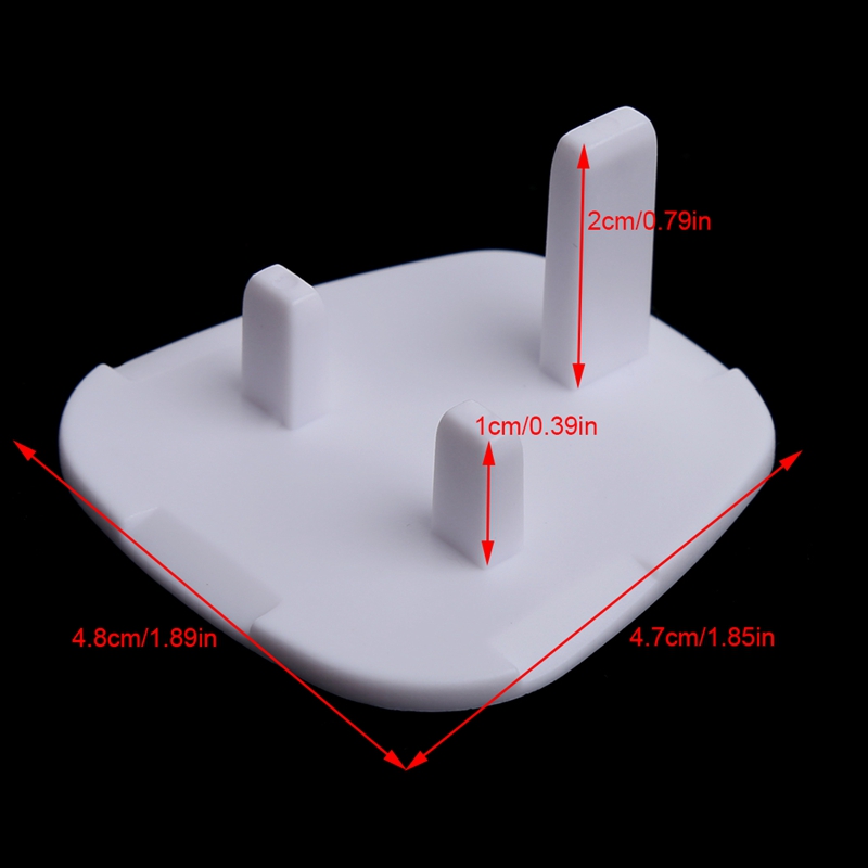 5-stück UK Power Sockel Baby Kind Sicherheit Schutz Gerät Anti-shock Stecker Protector Weiß Farbe Buchse Abdeckung – Detail 5