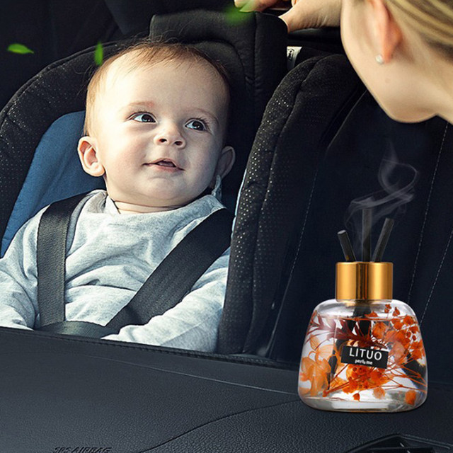 120ml Aromatherapy Decoration Car Accessories Perfume Purification Air  Freshing Agent Deodorant Fragrance Fire-Free Aromatherapy - AliExpress