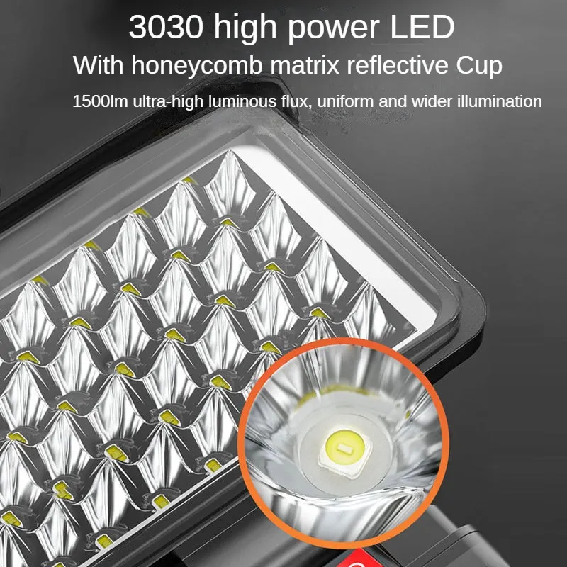 Description Picture 5 of itemLED Portable Work Light Spotlights Cordless Outdoor Camping Fishing Handheld Emergency Site Lighting Compatible Makita Battery