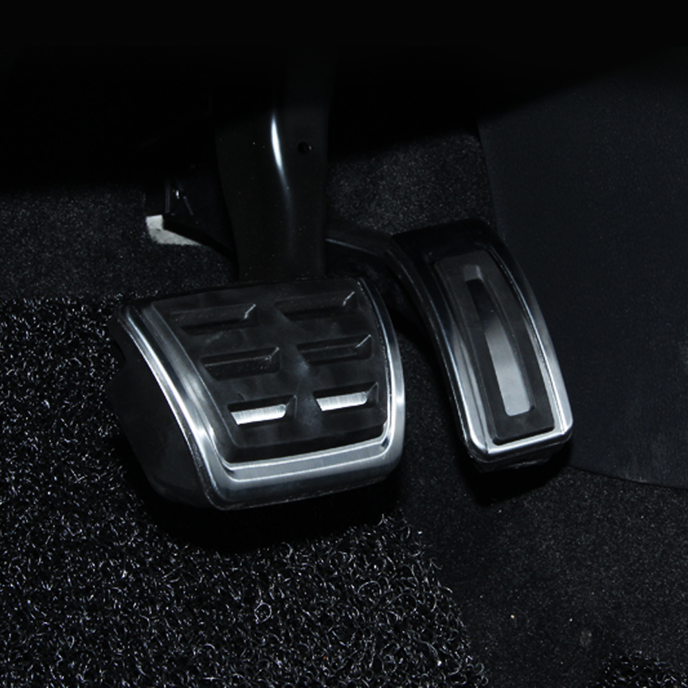 LHD Auto Pedale für Volkswagen Polo Vw Golf 4 Bora Beetle RSi GTI R32 für Audi A3 SEAT Leon 1M Toledo 1L Pad Fußstütze Pedal GE – Detail 10