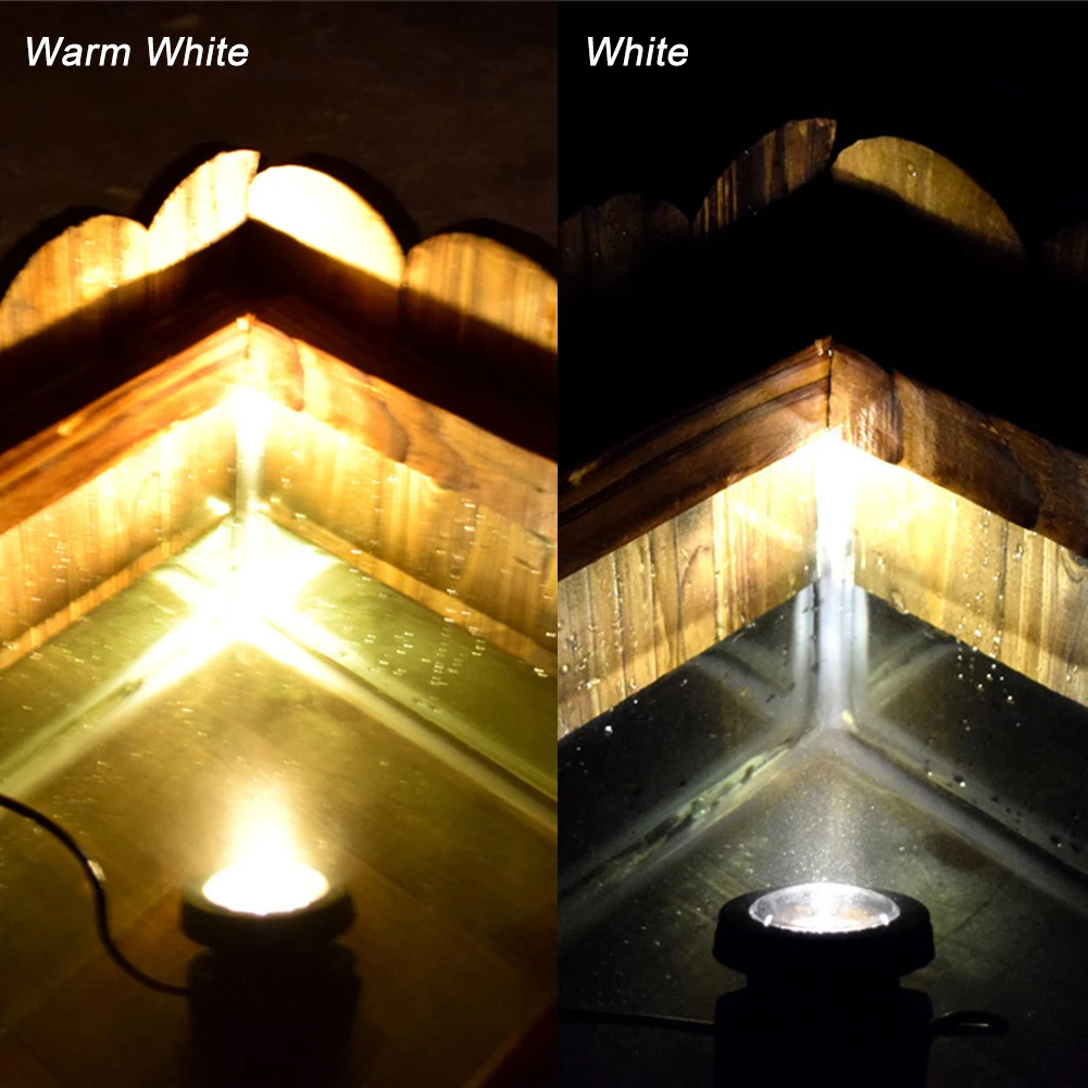 Waterproof Outdoor UV Solar Spot Lamp Light Garden Pool Pond Lights outdoor solar color changing lights