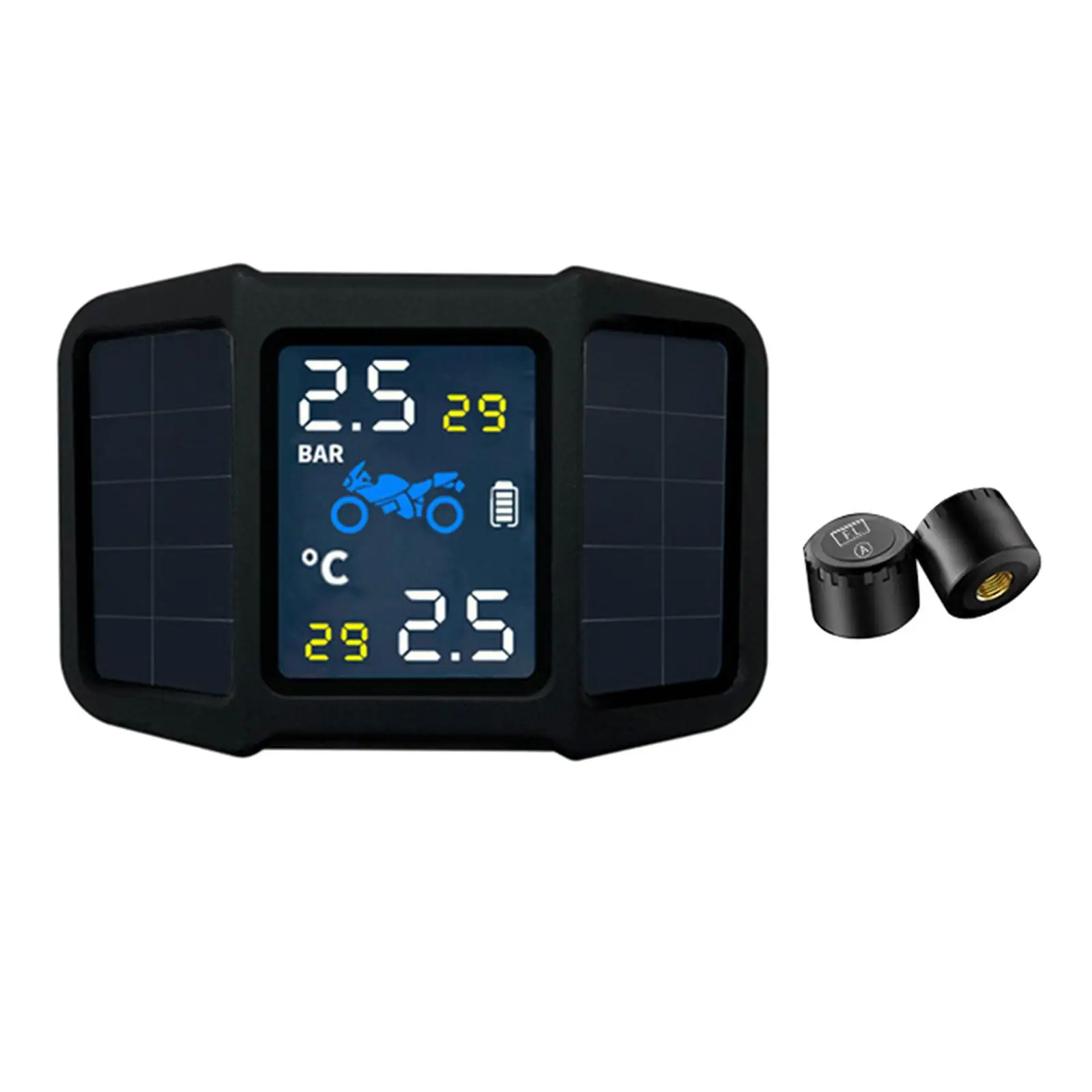 Tire Pressure Monitoring System Real Time DisplaysFit for Motorcycle