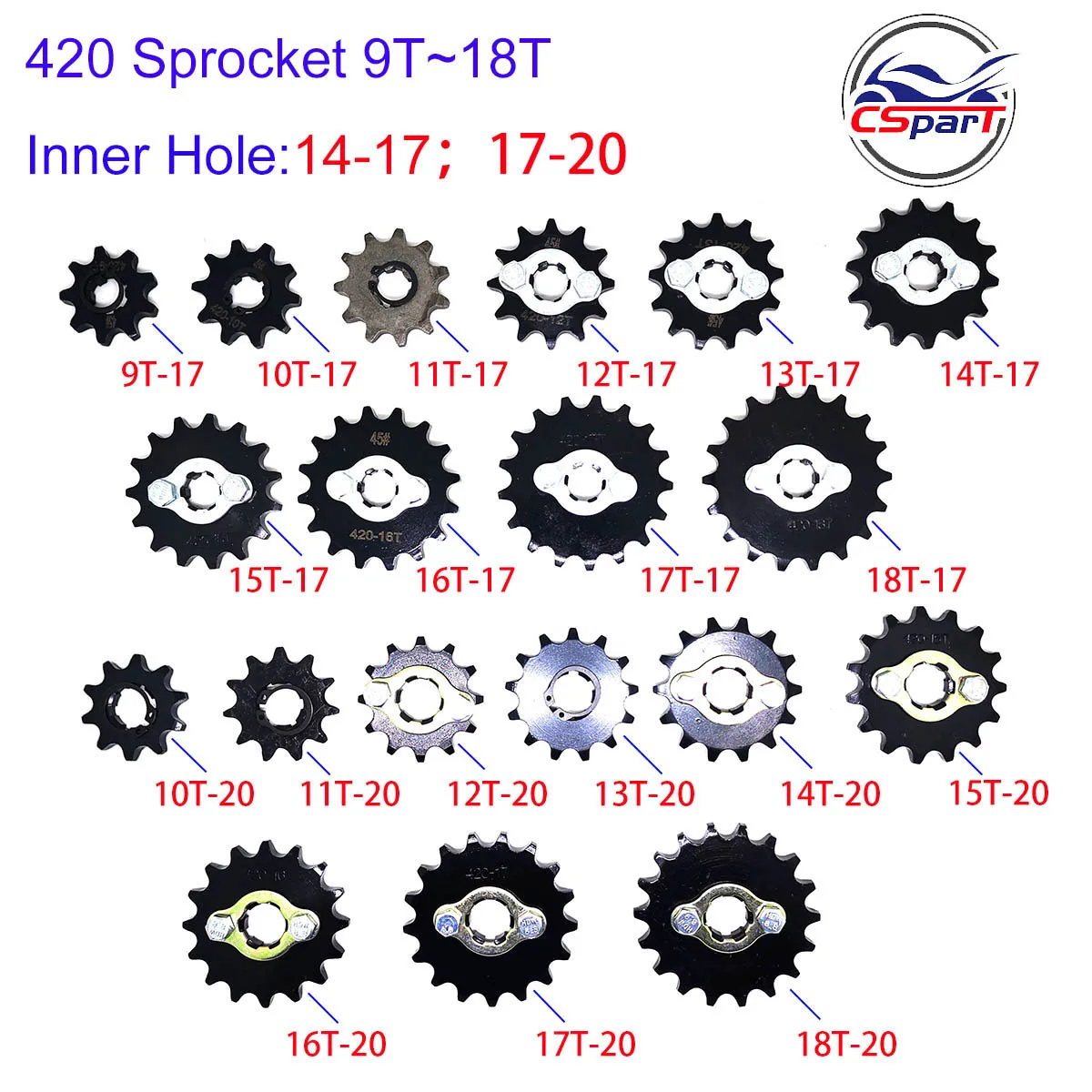 Trans/Cntr 11T Replaces 3221043 N2 Sprocket 3221049 