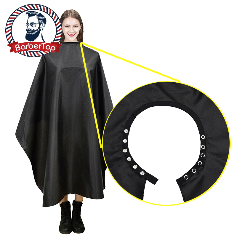 Best of Haircut Cloth Salon Waterproof Barber Black Cape Hairdresser Anti-Static Apron Hair Cut Hairdress Gown Hairdressing Coat Reviews & Tips