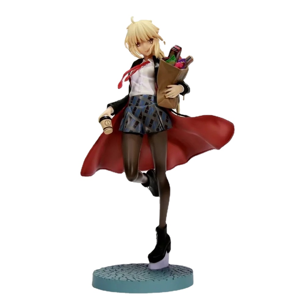 24cm Anime Fate/Grand Order Figure Saber/Altria Action Figure Toys  Collection Decoration Model Doll Toys Brithday Gift | AliExpress