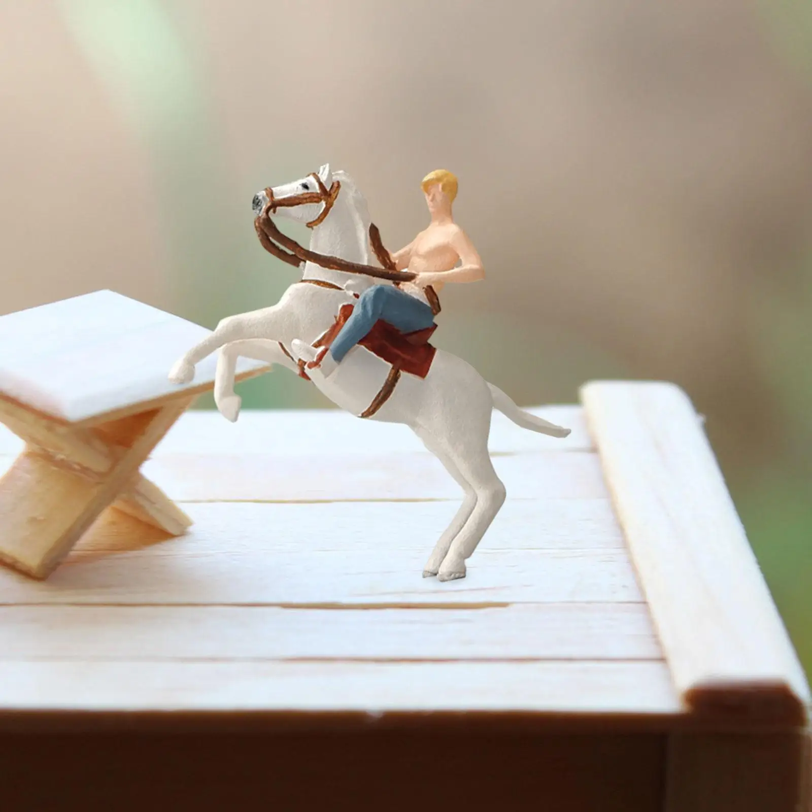 Diorama Scenery Figures Movie Props Miniature Resin Figurine for Desktop Ornament Model Trains Layout Decoration DIY Scene Decor