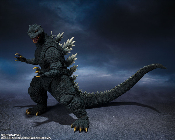 In Stock Original Bandai Spirits S.h.monsterarts Shm Godzilla 2004