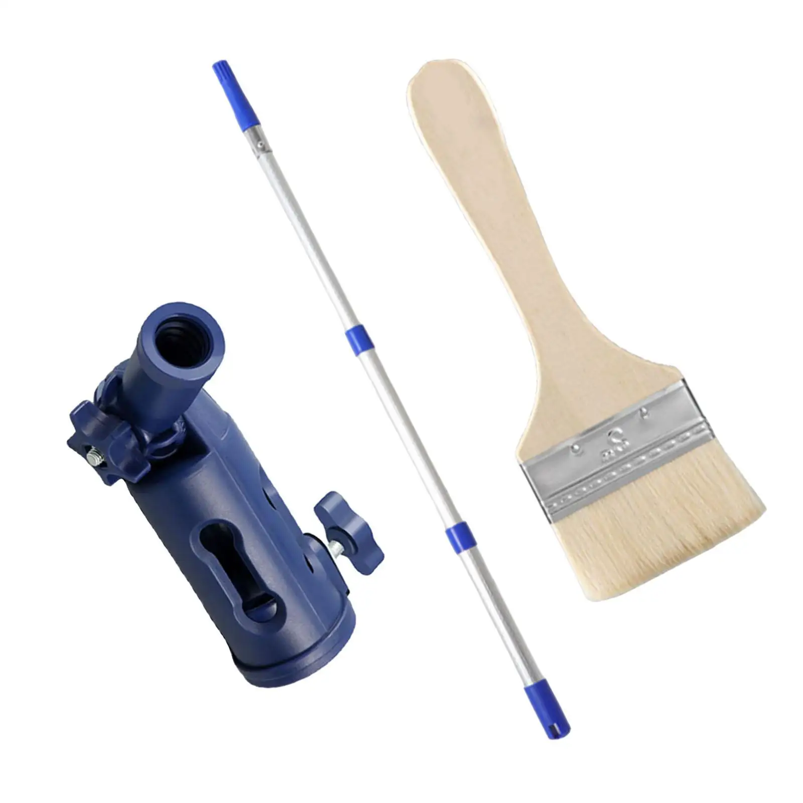 Multi Angle Paint Brush Extender Extension Pole Attachments Painting Rollers