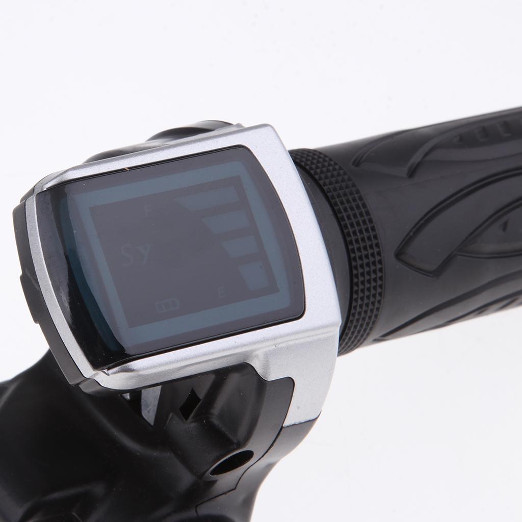 22mm Handlebar  Motorcycle 24v  ??Control Throttle Grip Digital LED Display