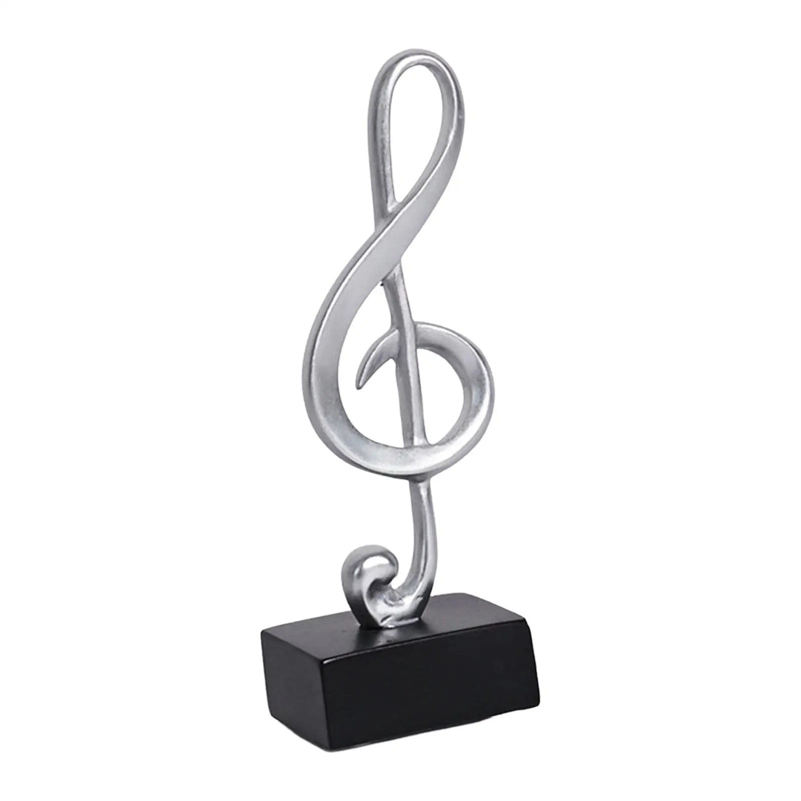 Creative music note figure resin statue sculpture artwork for living room office