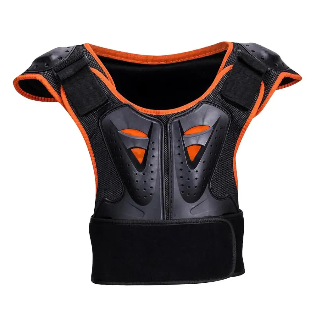 Children Protective Device Full Body Chest Spine Protector Vest Protection for Dirt Bike Motocross Skiing Snowboarding