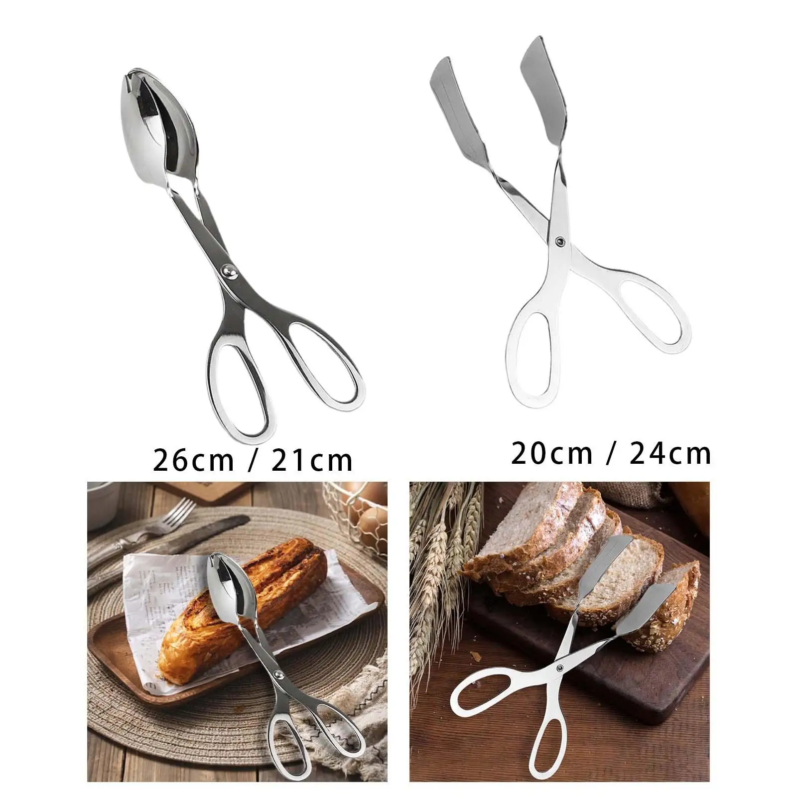 Kitchen Cooking Tongs Salad Buffet Tongs for Restaurants Barbecue Frying