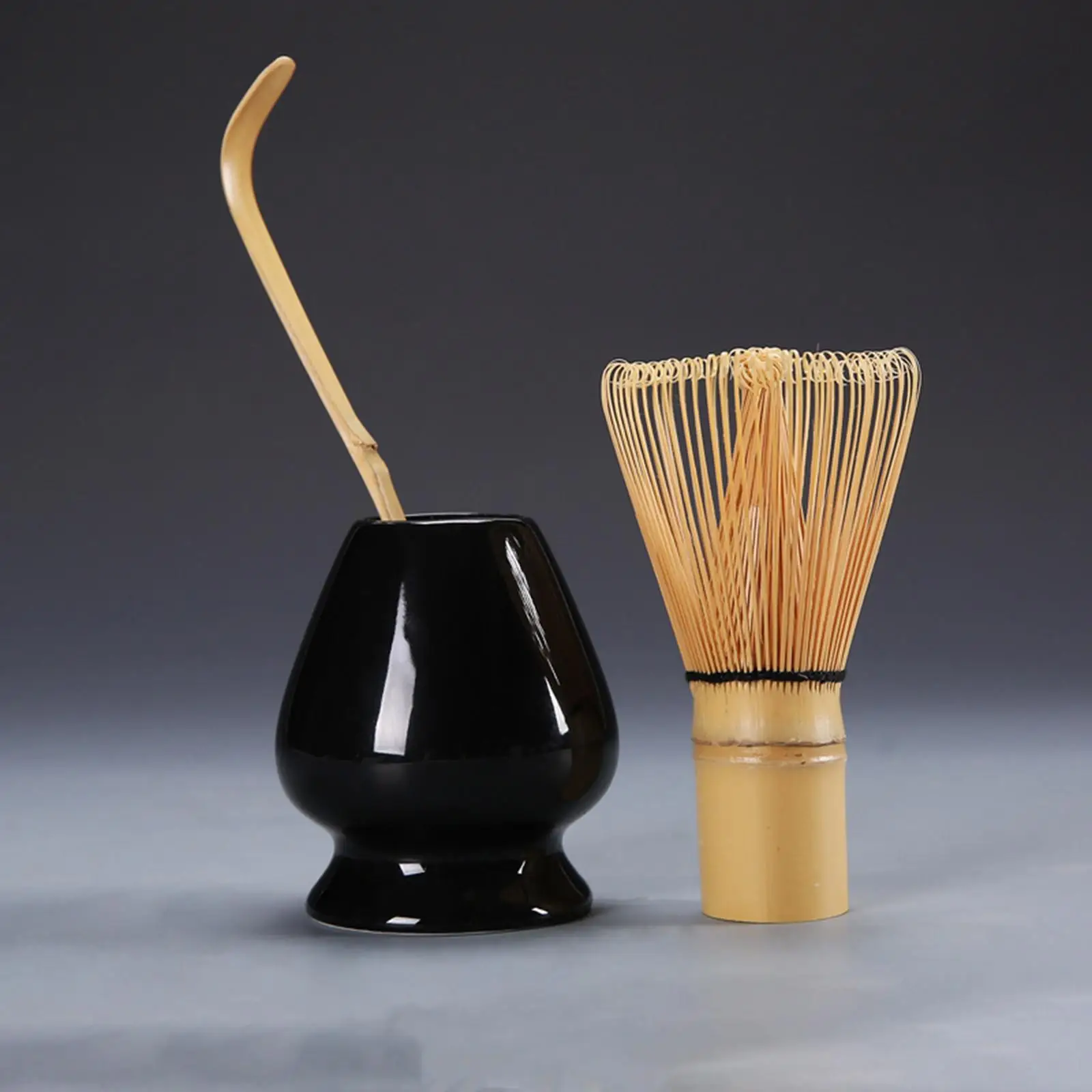 Japanese Matcha Set Matcha Whisk Bamboo Whisk Ceramic Whisk Holder Traditional