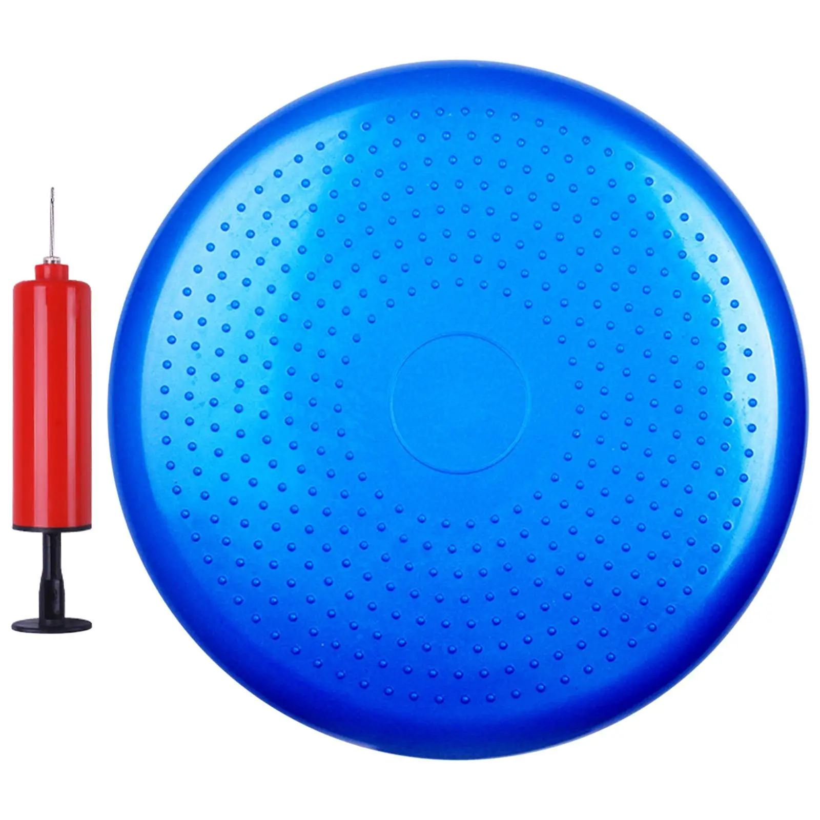 Yoga Balance Ball Gym Inflatable Stability Wobble Training Balanced Cushion Fitness Massage Pad Mat Disc Cushion