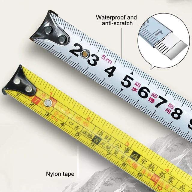 Tape Measure,The 16.4 Foot Tape Measure Is Retractable, Accurate