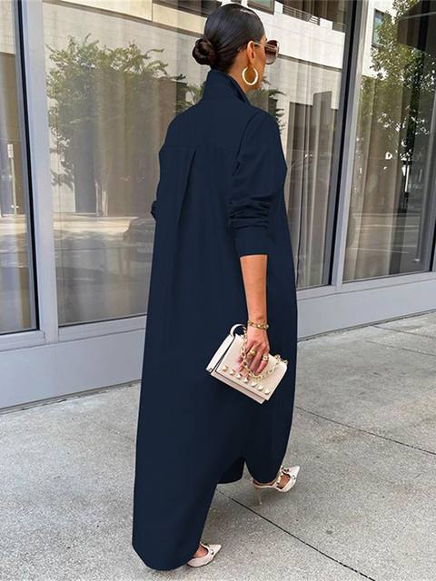 ★送料・関税込★sinoon★SHIRT LONG DRESS★ Pure Silk Long Dress | Elegant Maxi Slip Gown – SILKSILKY