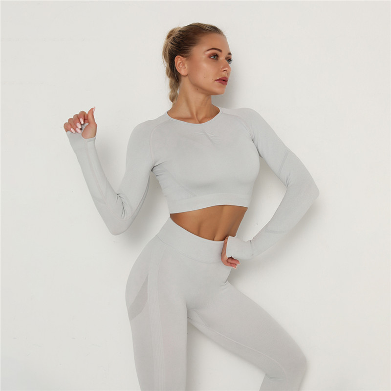 workout outfits ternos esportivos cintura alta yoga