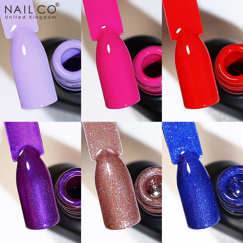 Best of NAILCO 15ml Red Winter Color Vernis Semi Permanent UV Varnish Gel Nail Polish Nails Art Gel Manicure Design TOP BASE Hybrid Reviews & Tips - Image 3