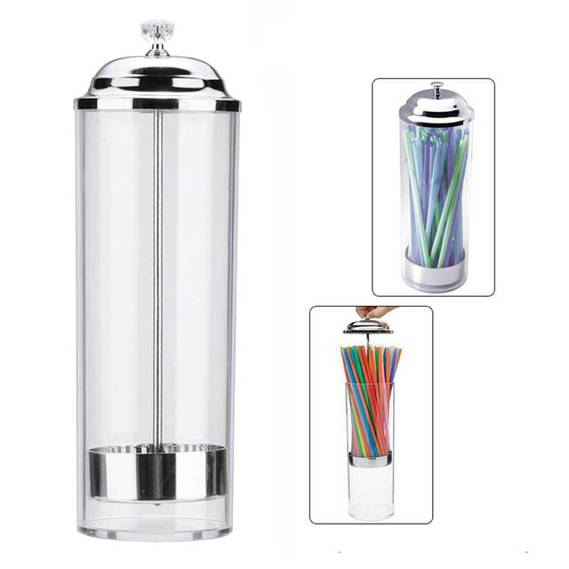 Acrylic - Straw Dispenser 10