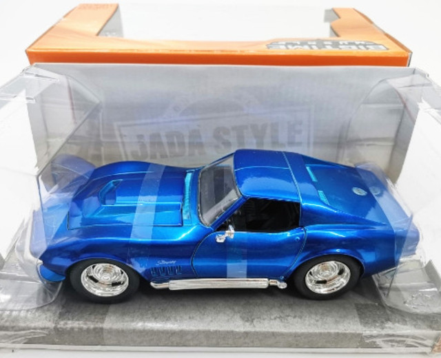 Jada 1:24 1969 Chevrolet Corvette STINGRAY ZL-1 Diecast Car Metal 