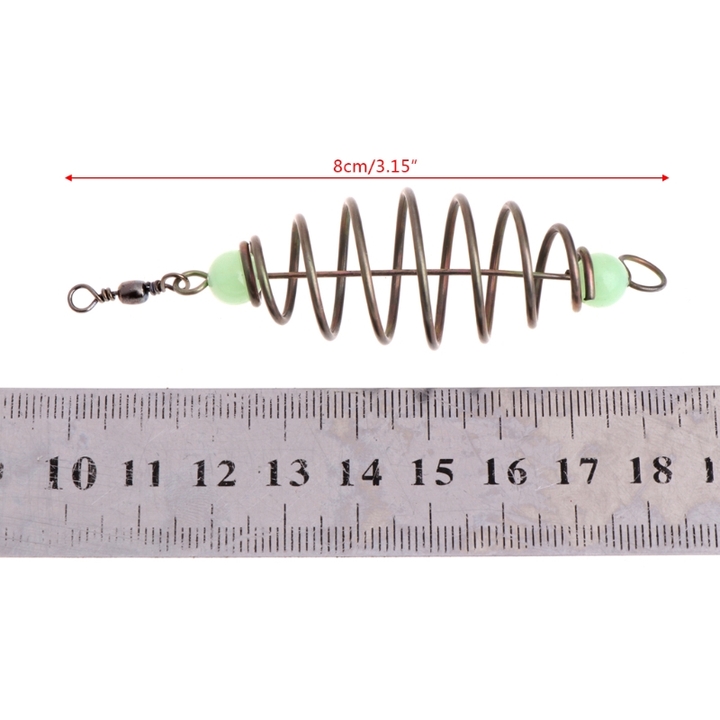 5 Teile/satz Angeln Köder Frühling Köder Inline Hängen Tackle Edelstahl Feeder – Detail 6